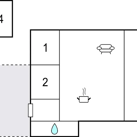 بيت للعطل Idavolden *